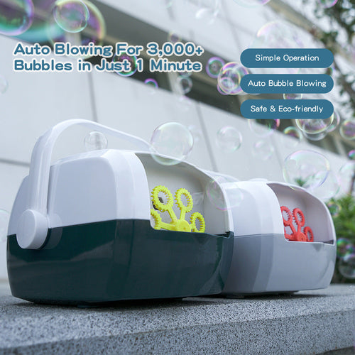 New Suitcase Automatic Bubble Machine Wedding Stage One-Click Bubble W