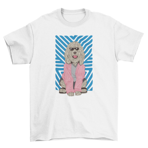 Laidback dog t-shirt